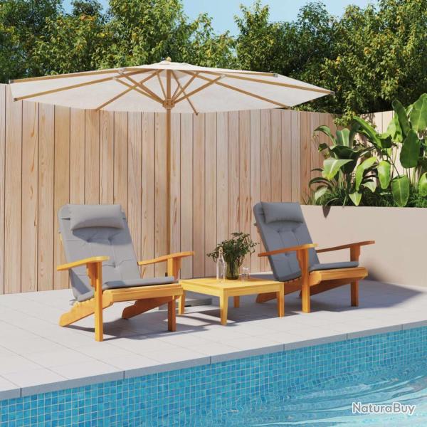 Chaise de jardin 4 pcs Noir 65,5 x 59 x 88 cm Poly�thyl�ne
