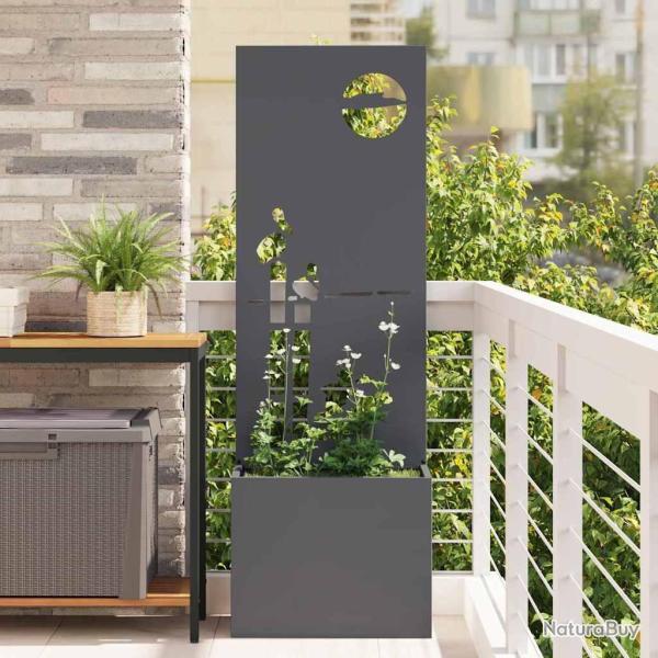 Ensemble � manger de jardin 9 pcs R�sine tress�e Noir