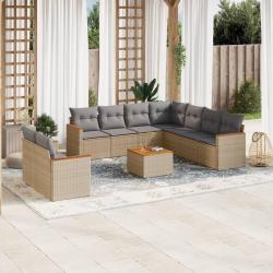 Chaises de jardin lot de 4 avec coussins Bois de teck massif