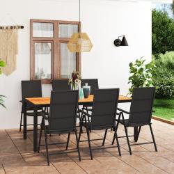 Ensemble de canap&eacute; de jardin 9 pcs Beige polyrotin
