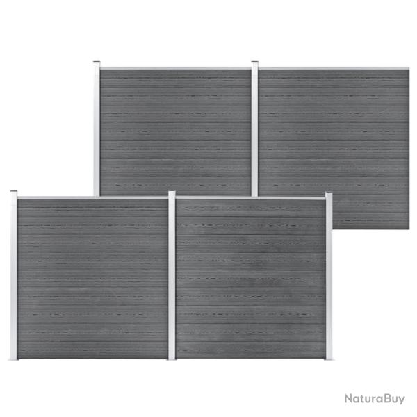 Chaises de jardin lot de 8 avec coussins Bois d'acacia solide