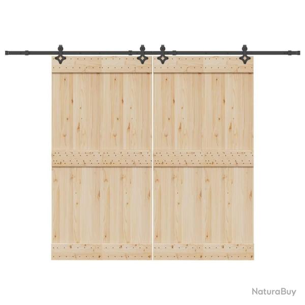 Salon de jardin 7 pcs avec coussins blanc cr�me bambou