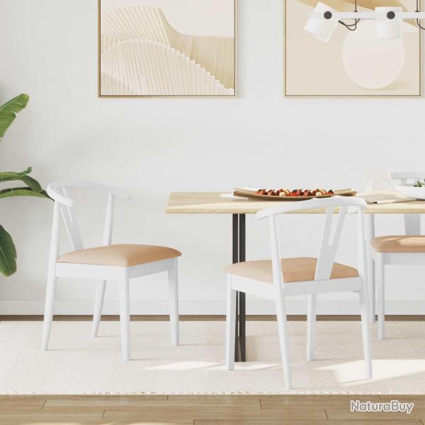 Ensemble de salle � manger pour jardin 3 pcs Marron et Cr�me