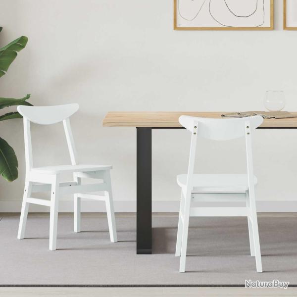 Salon de jardin 13 pcs avec coussins blanc bois de pin solide