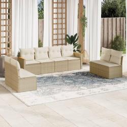 Chaises de jardin lot de 6 et coussins vert Bois de teck massif