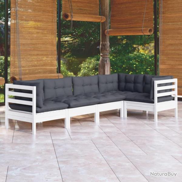 Ensemble de canap� de jardin 8 pcs Marron Poly rotin