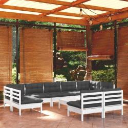 Ensemble de canap&eacute; de jardin 7 pcs Marron Poly rotin