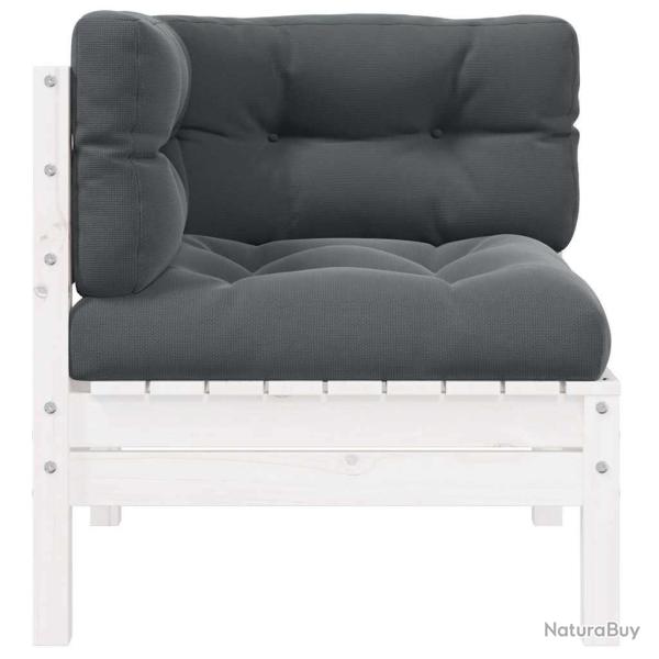 Ensemble � manger de jardin avec coussins 5pcs Beige poly rotin