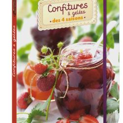LIVRE CONFITURES GELEES 4 SAISONS - ARTEMIS