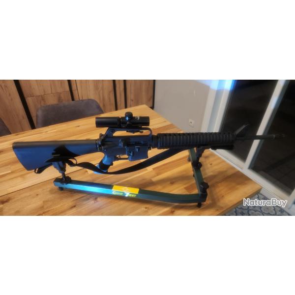 COLT AR15 calibre 222 Rem avec optique Zenison 4x21