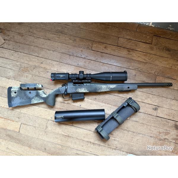 VENDS EXCEPTIONNELLE carabine SPRINGFIELD ARMORY 2025 Waypoint Evergreen Camo Carbone busy .308win