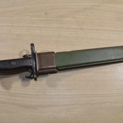 Baionnette pour Fusil Garand EUS ENS Post M7 Cor&eacute;e Am&eacute;ricain  (10)