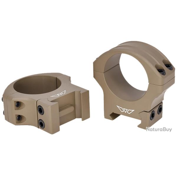 anneaux warne hyperlite 30mm hight haut fde