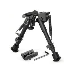 1� sans prix de r&eacute;serve - Bipied aluminium &agrave; fixation Picatinny et Grenadi&egrave;re - 15 &agrave; 23cm