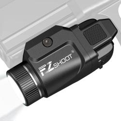 1� sans prix de r&eacute;serve - Lampe tactique rechargeable USB 500 lumens pour pistolet