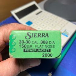 ogives 308 150 gr 30/30