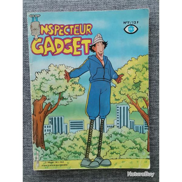 BD Inspecteur Gadget FR3 1983
