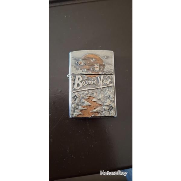 Zippo collection 1999 - Th�me Bosnie (SFOR/IFOR) - Rare