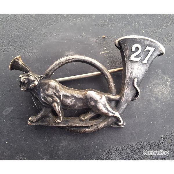 INSIGNE 27� BCA BATAILLON DE CHASSEURS ALPINS - ARTHUS BERTRAND PARIS