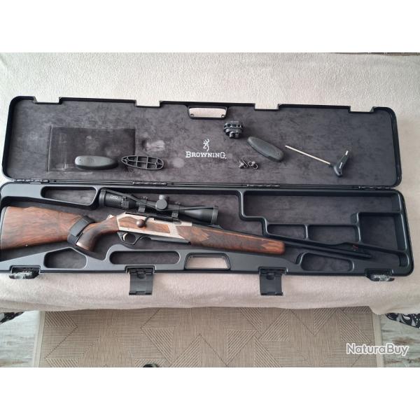 Carabine � culasse lin�aire Browning Maral SF platinium cal 30.06