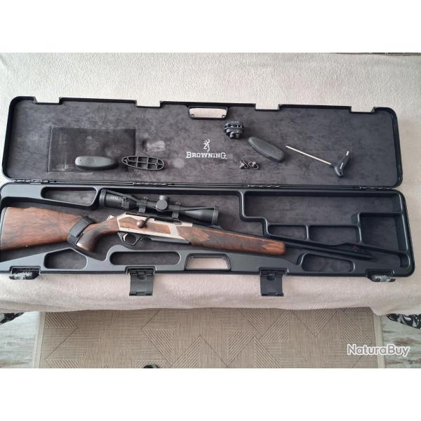 Carabine � culasse lin�aire Browning Maral SF platinium cal 30.06