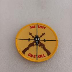 Patch arm&eacute;e us SPECIAL FORCES ONE SHOT ONE KILL original
