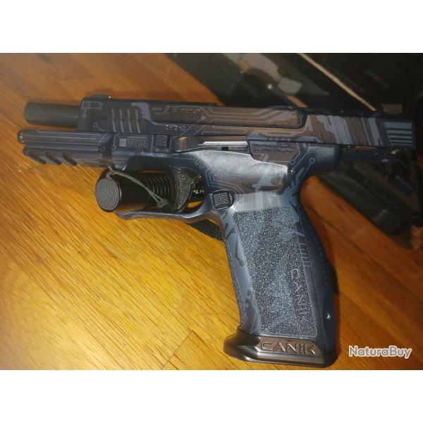 PISTOLET CANIK  METE SFT CREATION BLUE CALIBRE 9 MM