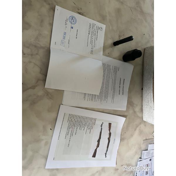 Notice et accessoires sks 45 original