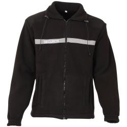 Blouson polaire S&eacute;curit&eacute; NOIR