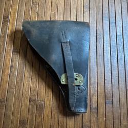 HOLSTER &Eacute;TUIS CUIR POUR PA RUBIS WW2 ORIGINAL