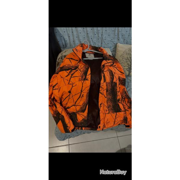 Veste beretta orange battue