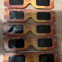 Lot 5 Lunettes &Eacute;clipse Solaire 2026 ISO 12312-2 CE