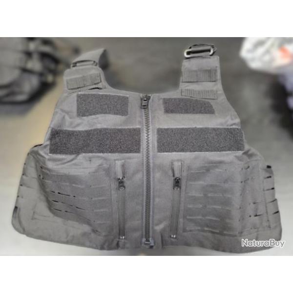 Nouvelle Housse de gilet pare balles administration fran�aise + compatible NIJ III + NIJ IV 2XL (136