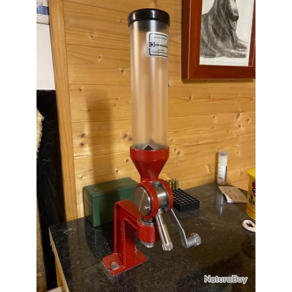 Doseuse poudre Hornady + pied +insert microm�trique