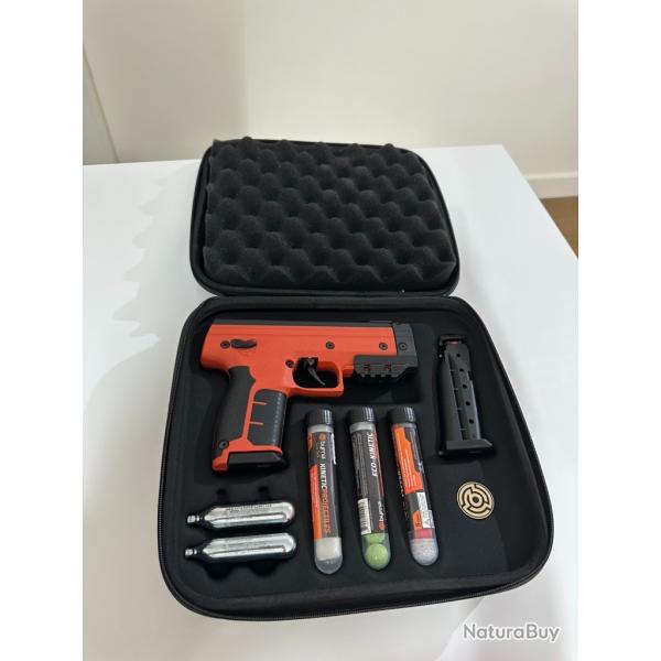 Byrna SD XL Orange (.68) + munitions (quasi neuf)