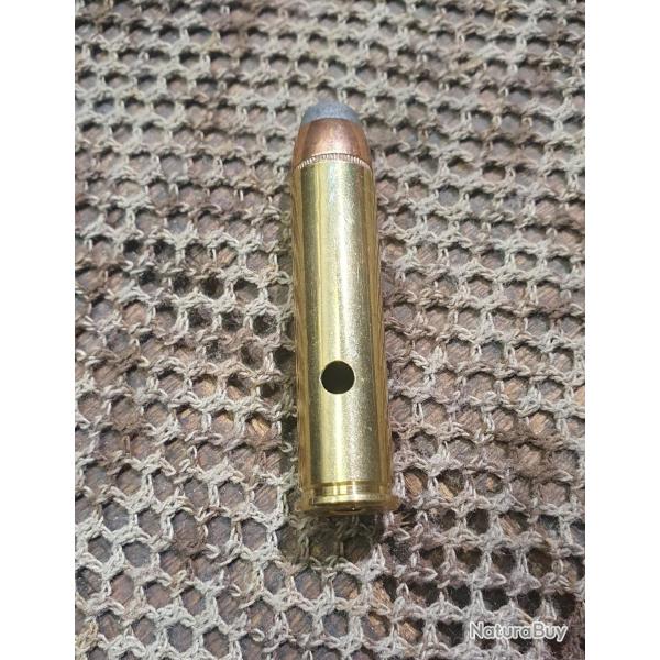1 cartouche inerte de calibre 460 SMITH & WESSON MAGNUM � balle demi blind�e