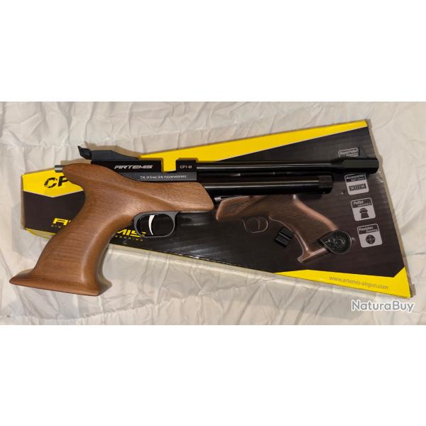 Pistolet Plombs CO2 CP1M Multi coups C4.5 Artemis 6 joules + 5 capsule co2