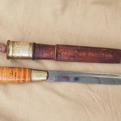 Couteau de chasse finlandais vintage finnish hunting knife