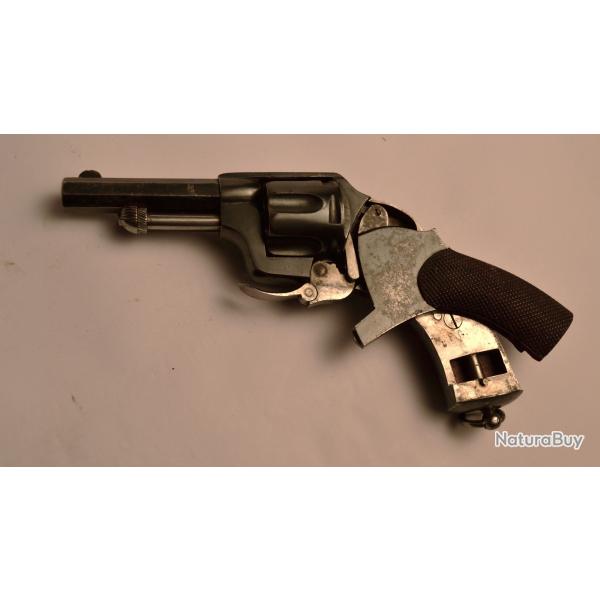 Rare Revolver � syst�me "BALDET - FRERES" - calibre 320 - Bon �tat
