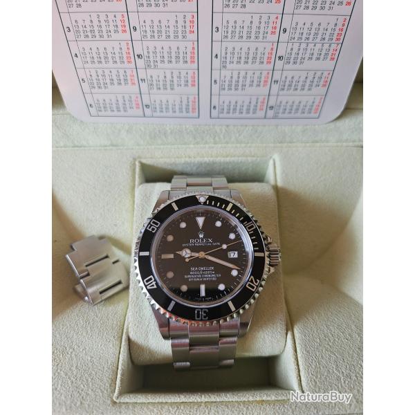 Rolex Sea Dweller 2009 16600 full set