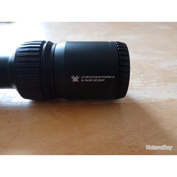 Lunette Scout Vortex Crossfire II 2-7x32