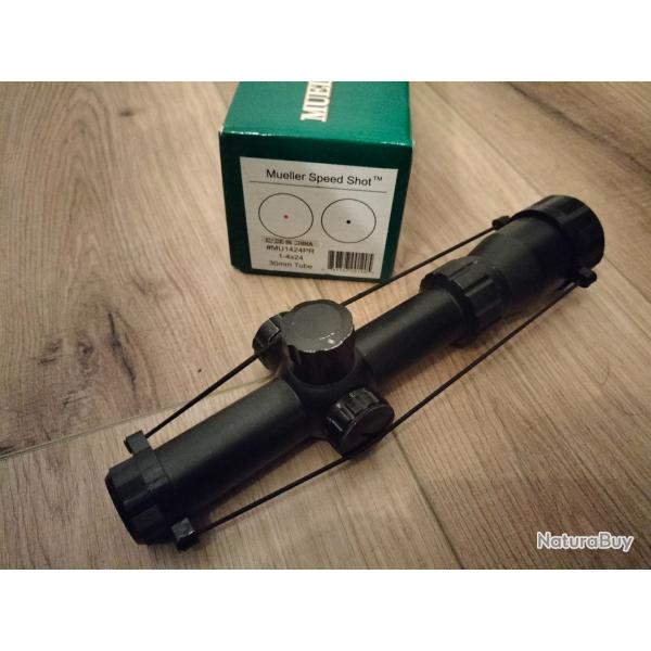 Lunette 1-4x24 Mueller speedshot