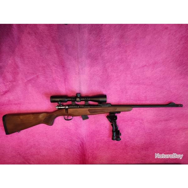 Carabine Hatsan Escort calibre .22 LR Crosse bois - Simple et efficace