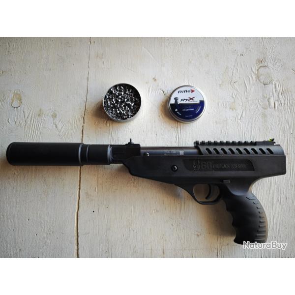 Pistolet � air comprim� BO Manufacture Langley Silencer