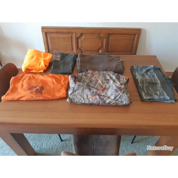 V�tements chasse enfants 12 ans