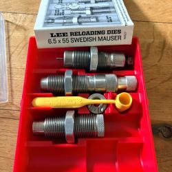 Jeu d'outils Lee 90627 cal. 6.5x55 Swedish Mauser  MAUSER SUEDOIS CARL GUSTAV  NN