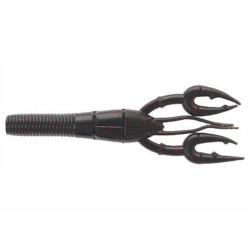 Leurre Souple Gary Yamamoto Fat Baby Craw 3,75" - 9,5cm Flottant 9,5cm 051 - Black Red Flakes par 7