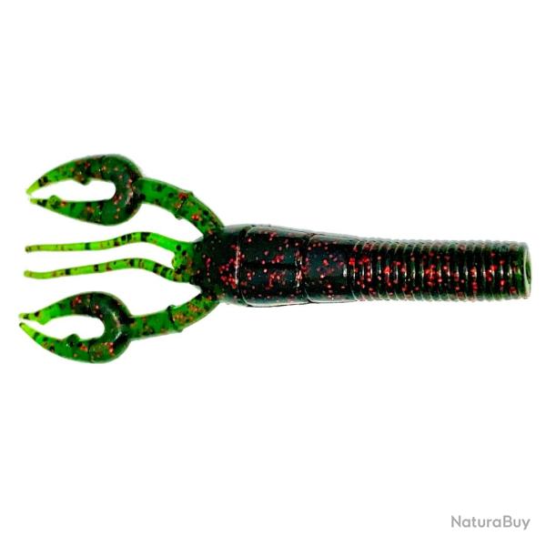 Leurre Souple Gary Yamamoto Fat Baby Craw 3,75" - 9,5cm Flottant 9,5cm par 7 #208 - Watermelon W/ Bl