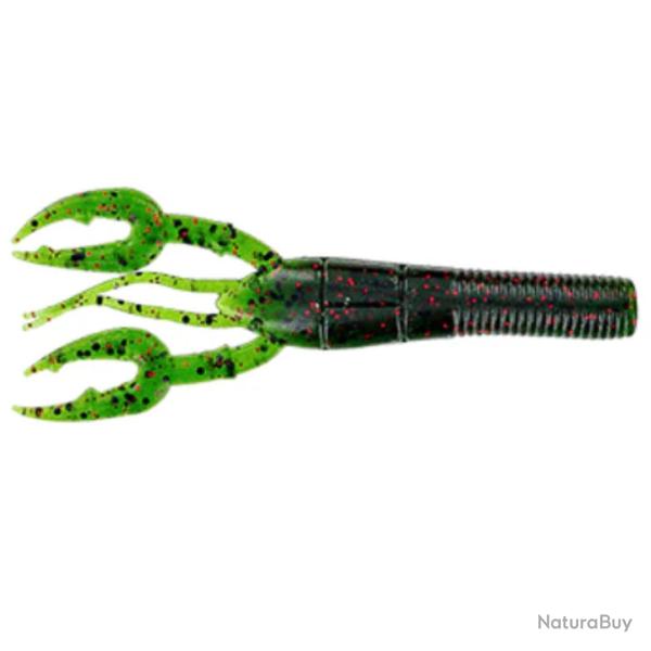 Leurre Souple Gary Yamamoto Fat Baby Craw 3,75" - 9,5cm Flottant 9,5cm par 7 #297 - Green Pumpkin W/