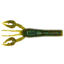 Leurre Souple Gary Yamamoto Fat Baby Craw 3,75" - 9,5cm Flottant 9,5cm par 7 #363 - Green Pumpkin Bl